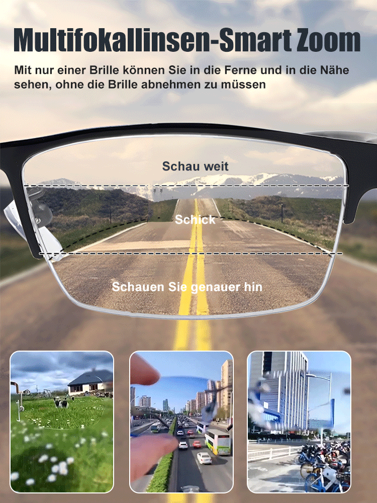Ultra-HD Wabenzellen-Fotokromatische Lesebrille