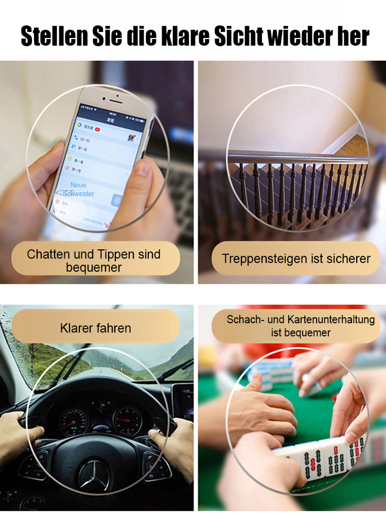 Ultra-HD Wabenzellen-Fotokromatische Lesebrille