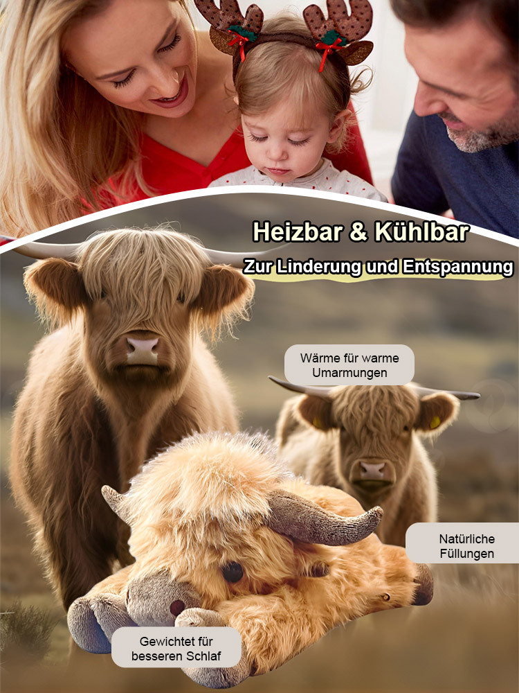 Hishland-Kuh Plüschspielzeug