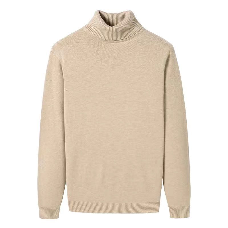 Herren Strickpullover mit Fleece und extra dick