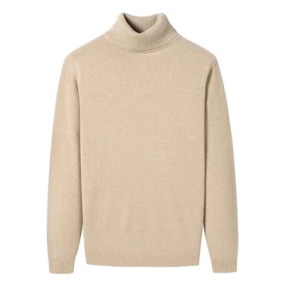 Herren Strickpullover mit Fleece und extra dick