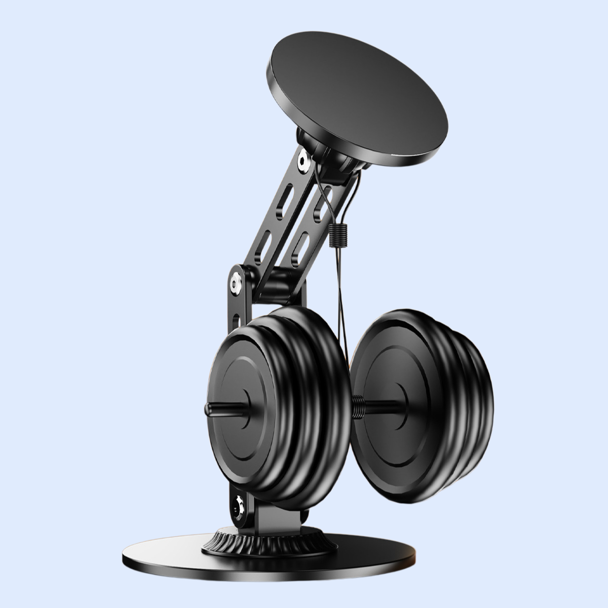 Klappbarer magnetischer Telefonhalter für den Schreibtisch