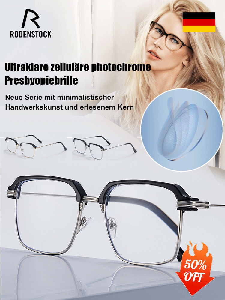 Ultra-HD Wabenzellen-Fotokromatische Lesebrille