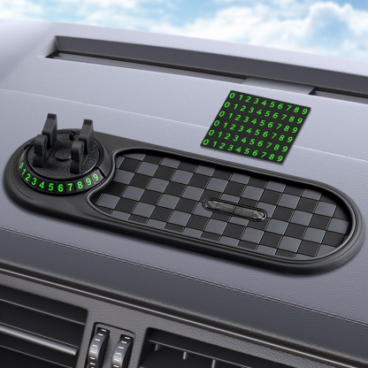 Universal anti-slip pad design, 360° free adjustment angle, universal for all mobile phone models, free switching between horizontal and vertical screens, compatible with wireless charging