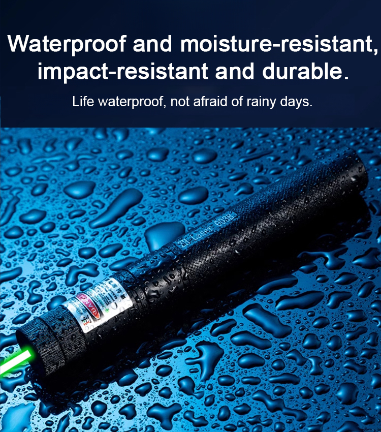 【🔴🟢Dual Color Laser】The most powerful self-defense device suitable for everyone, with a range of up to 900 meters, a temperature of up to 1000 degrees Celsius, and can be used for 15 days after charging for one hour.