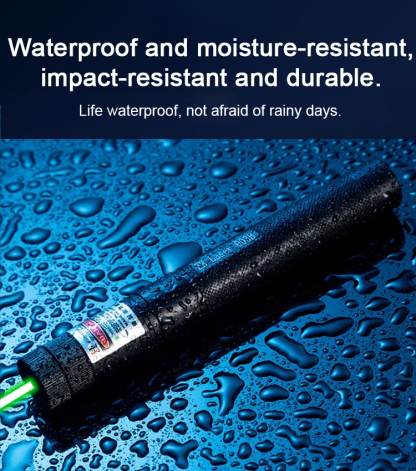 【🔴🟢Dual Color Laser】The most powerful self-defense device suitable for everyone, with a range of up to 900 meters, a temperature of up to 1000 degrees Celsius, and can be used for 15 days after charging for one hour.