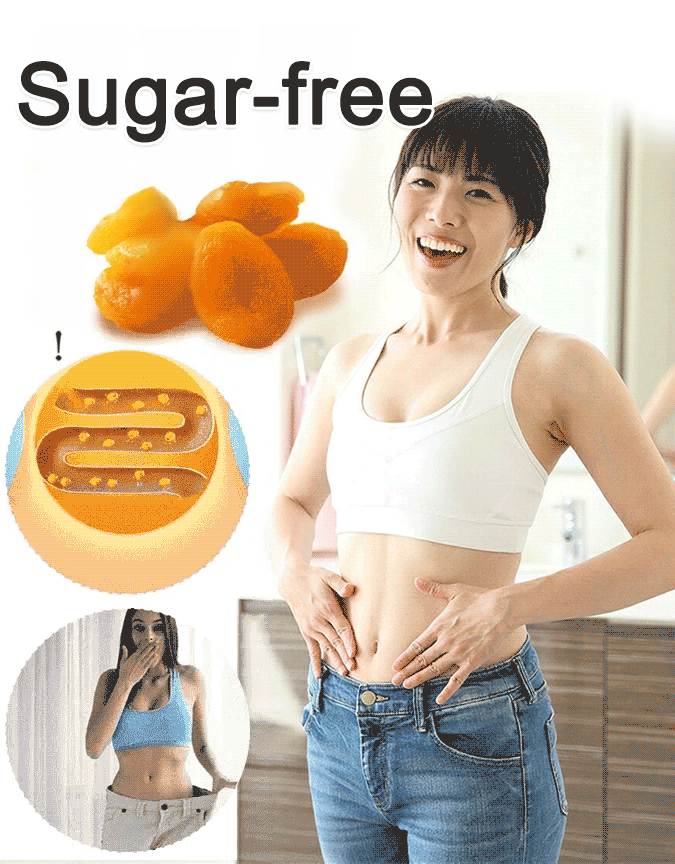 Purely natural dried yellow apricots, sweet and soft, nutritious and healthy, especially suitable for families with elderly and children