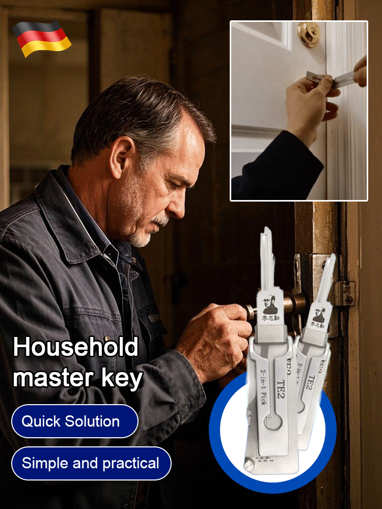 🔑🔓【10 seconds quick unlock】Door locks/safe locks/car door locks can be easily unlocked