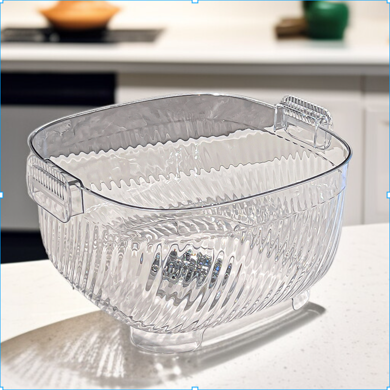 Rice washing tool fruit and vegetable basket