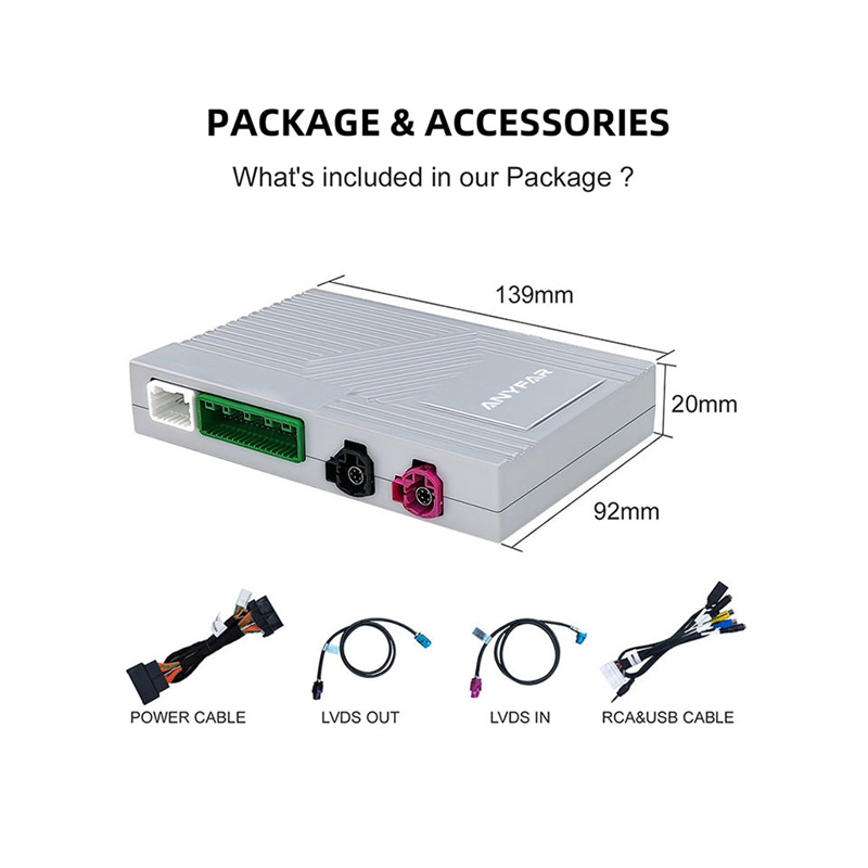 Carplay Module Interface for Mercedes-Benz NTG 5.0/5.1