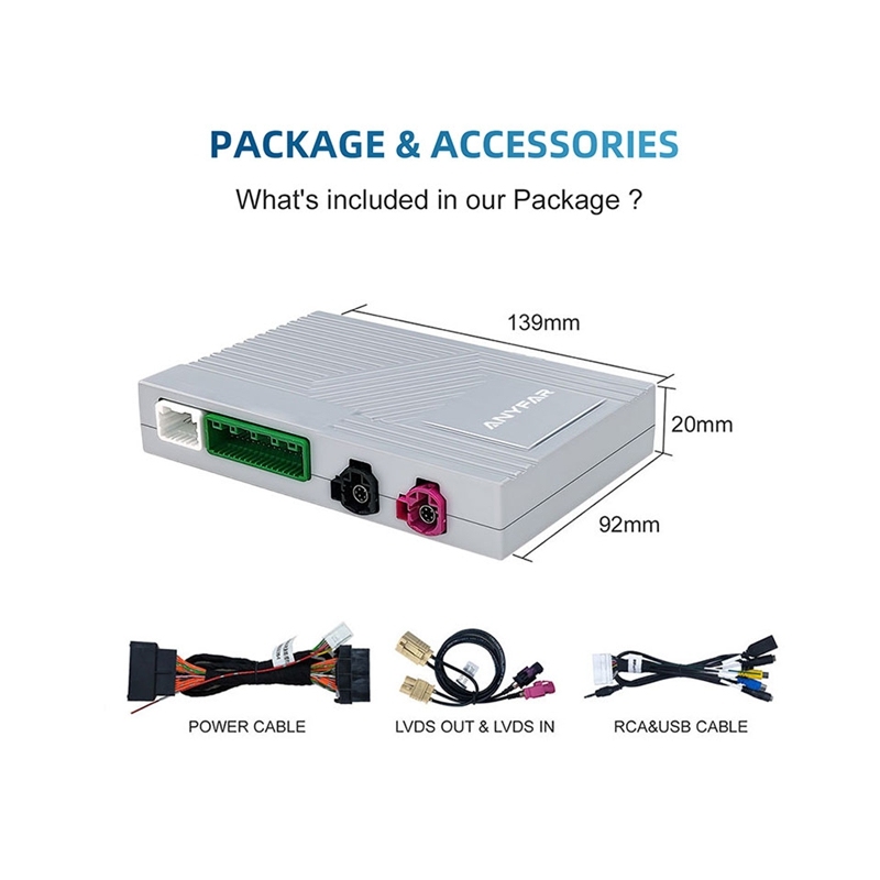 Wireless CarPlay Module for Mercedes-Benz 10.25" with NTG5.5