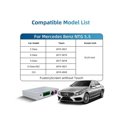 Wireless CarPlay Module for Mercedes-Benz 10.25" with NTG5.5