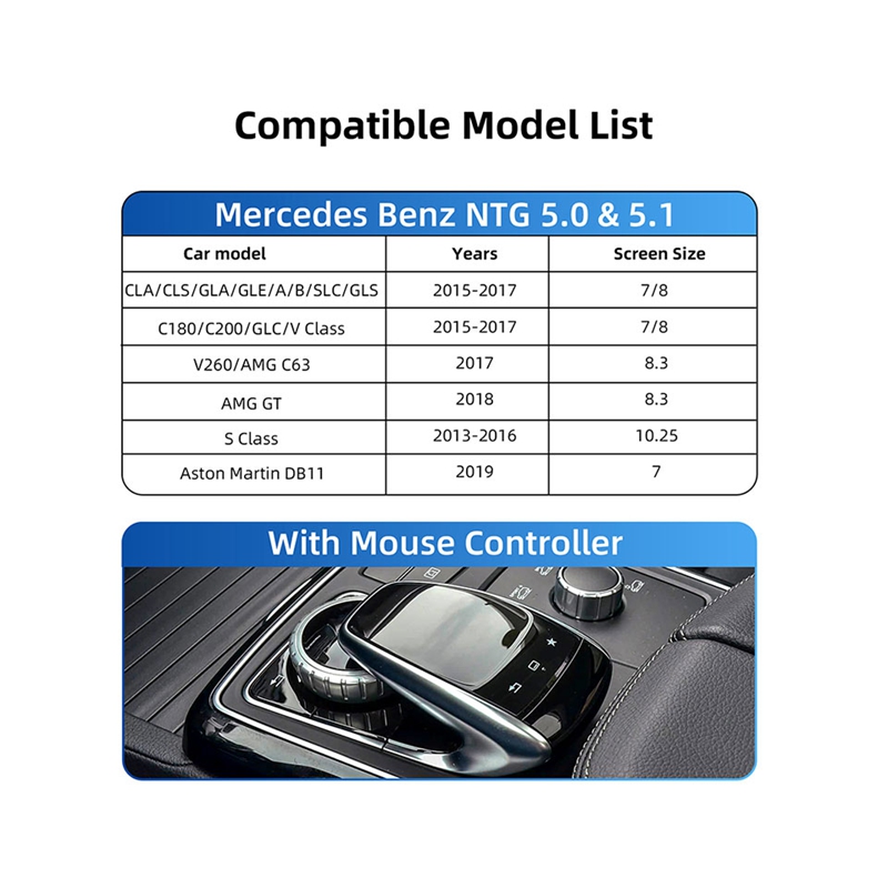 Carplay Module Interface for Mercedes-Benz NTG 5.0/5.1