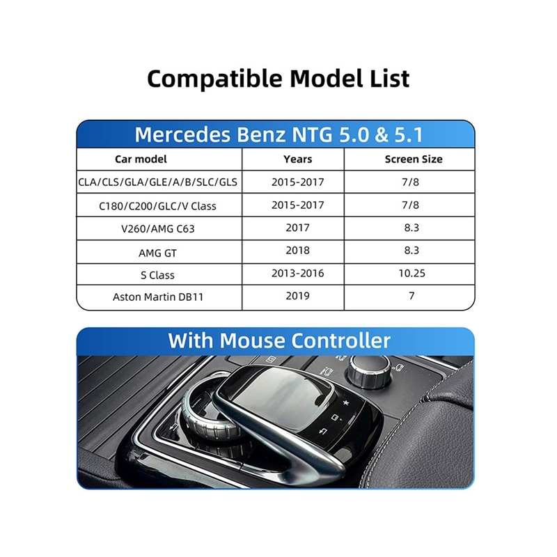 Carplay Module Interface for Mercedes-Benz NTG 5.0/5.1
