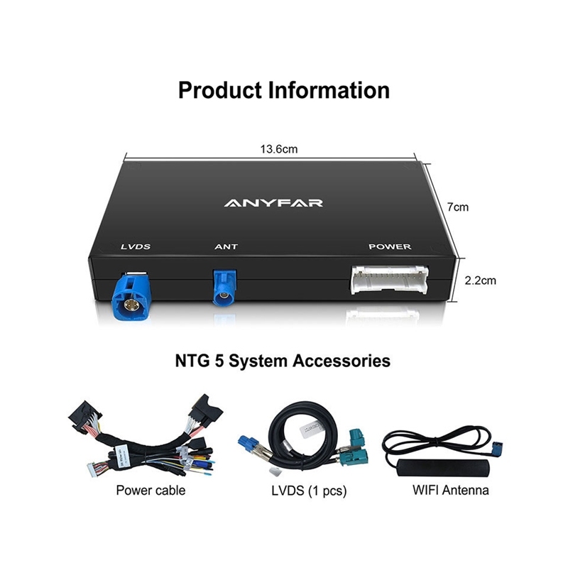 Carplay Retrofit Kit for Mercedes-Benz NTG 5.0/5.1