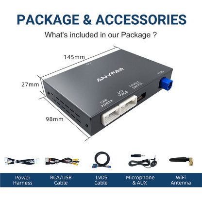 Carplay Module Interface for Fiat