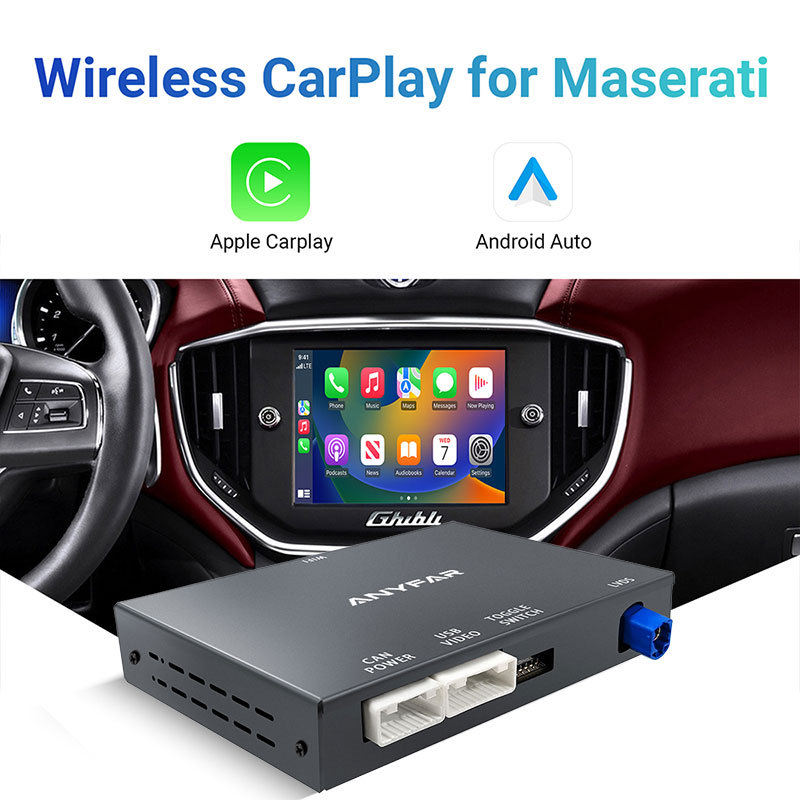 Carplay Module Interface for Maserati