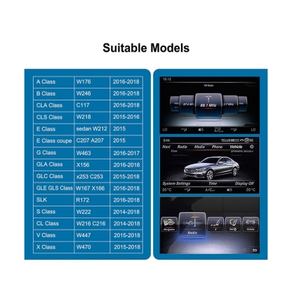 Carplay Retrofit Kit for Mercedes-Benz NTG 5.0/5.1