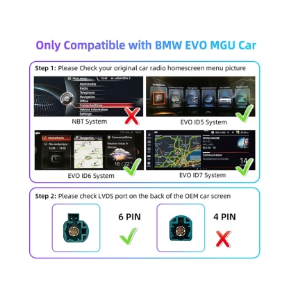 Carplay Module Interface for BMW EVO/MGU