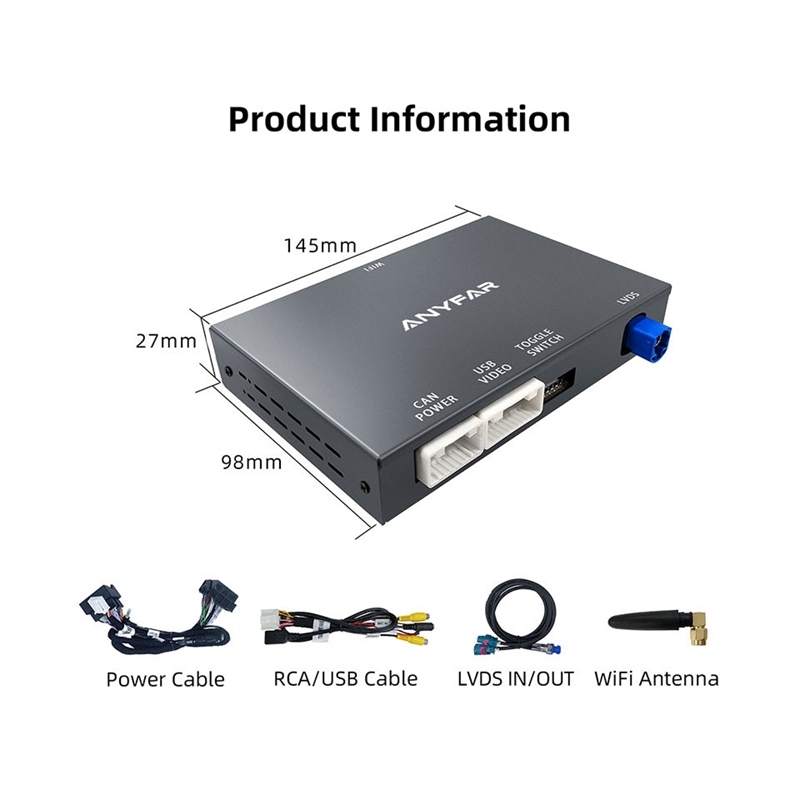 CarPlay Decoder for Audi MIB/MMI 3G