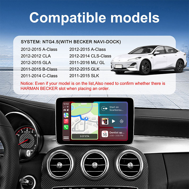 Carplay Module Interface for Mercedes-Benz NTG 4.5/4.7