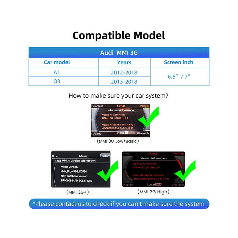 Carplay Module Interface for Audi MMI 3G