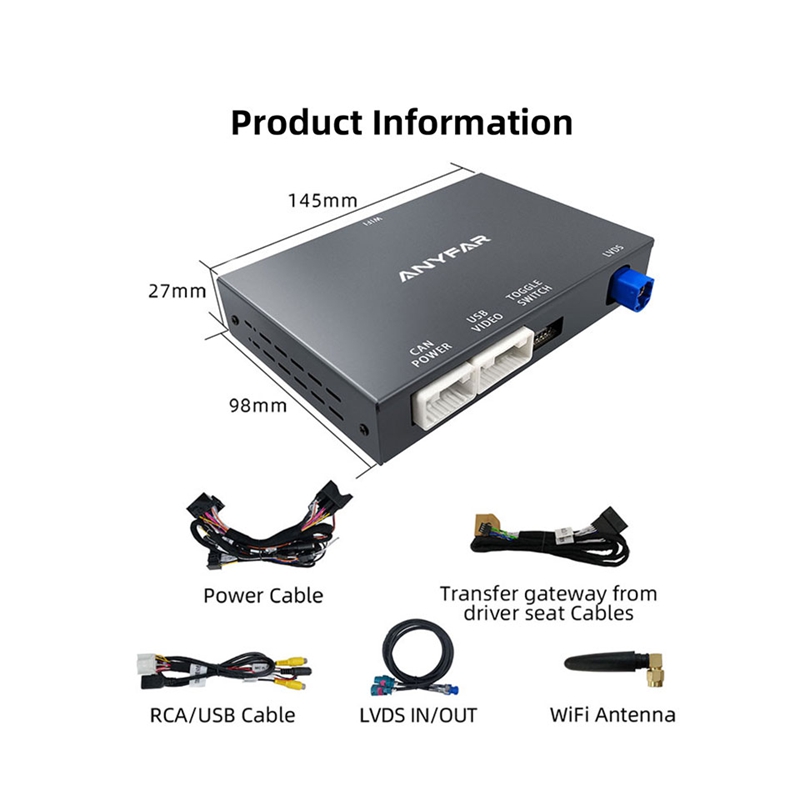 Carplay Module Interface for Audi MMI 3G