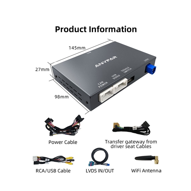 Carplay Module Interface for Audi MMI 3G