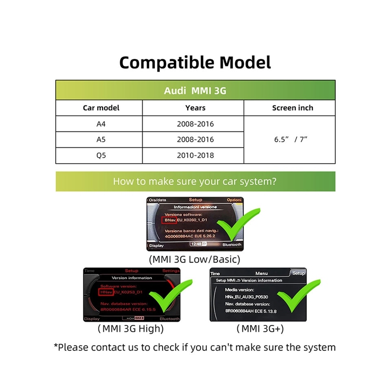 CarPlay Decoder for Audi MMI 3G