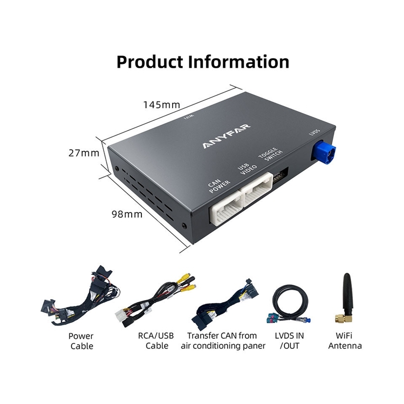 Carplay Module Interface for Audi MMI 3G