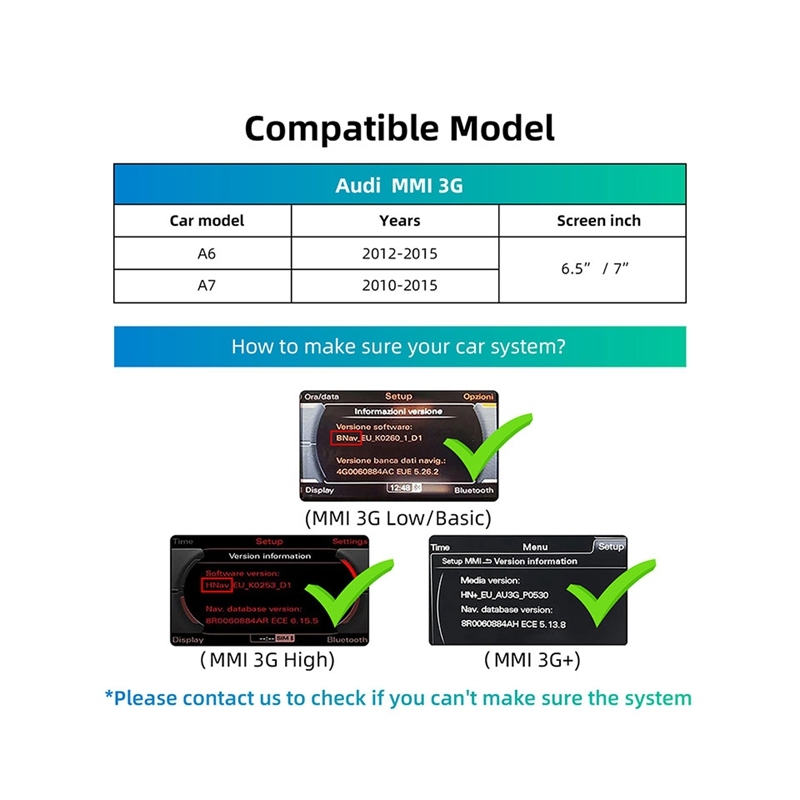 Carplay Module Interface for Audi MMI 3G