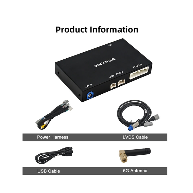 Wireless Carplay Module Interface for Honda Panasonic