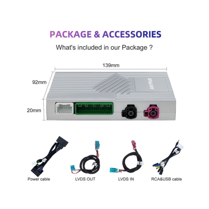 Carplay Module Interface for Land Rover 8“ Screen