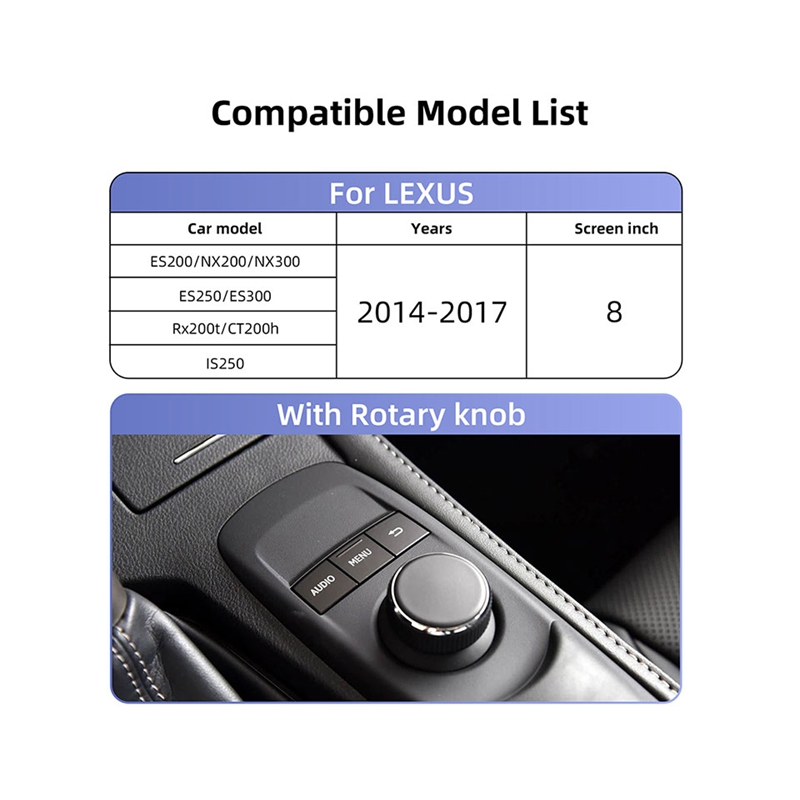 Smart Module Carplay Retrofit Kit for Lexus 8“ Screen