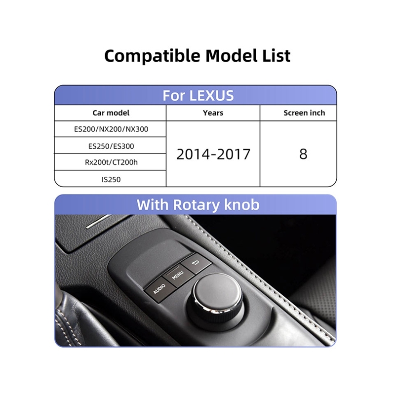 Smart Module Carplay Retrofit Kit for Lexus 8“ Screen