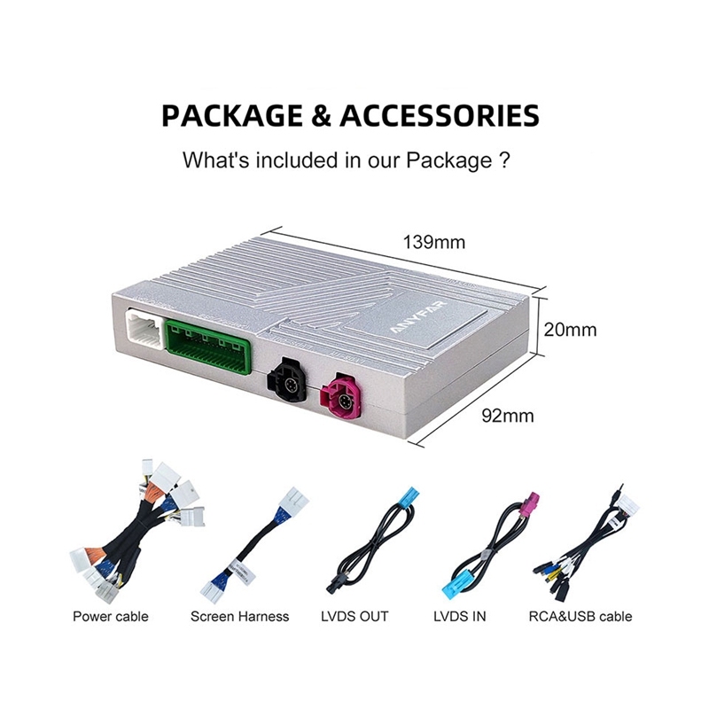 Smart Module Carplay Retrofit Kit for Lexus 8“ Screen