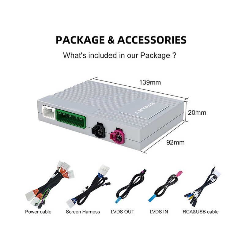 Keep Original Functions Carplay Module Interface for Lexus