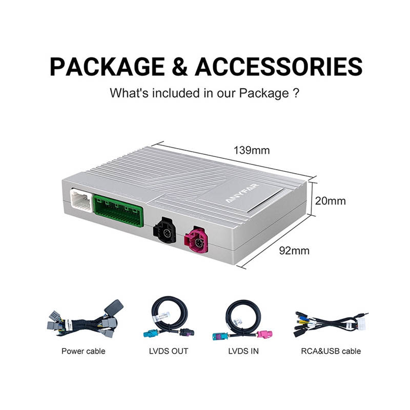 Smart Module Carplay Retrofit Kit for VOLVO 9" screen