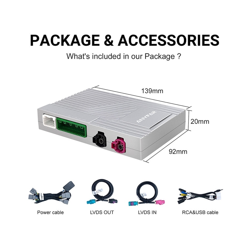 Smart Module Carplay Retrofit Kit for VOLVO 9" screen