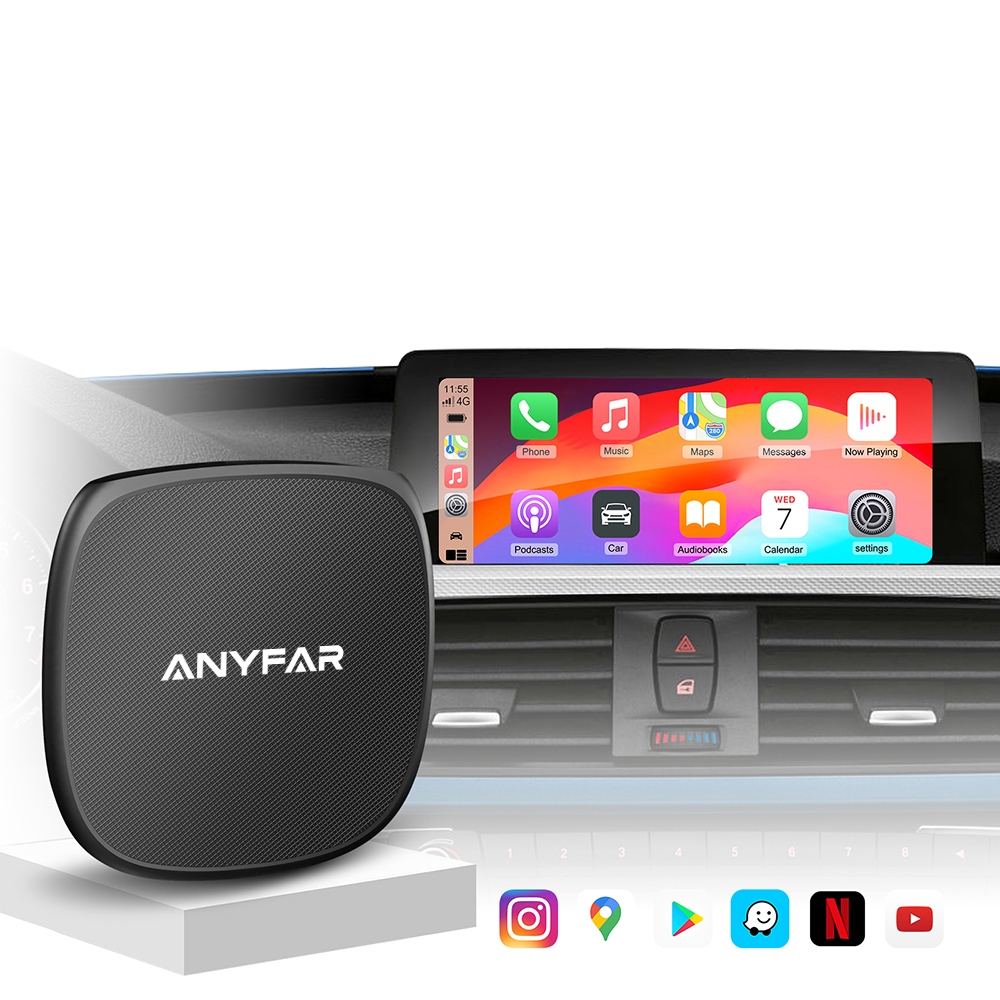 Split-screen Function CarPlay AI Box 3-in-1 Android 13.0
