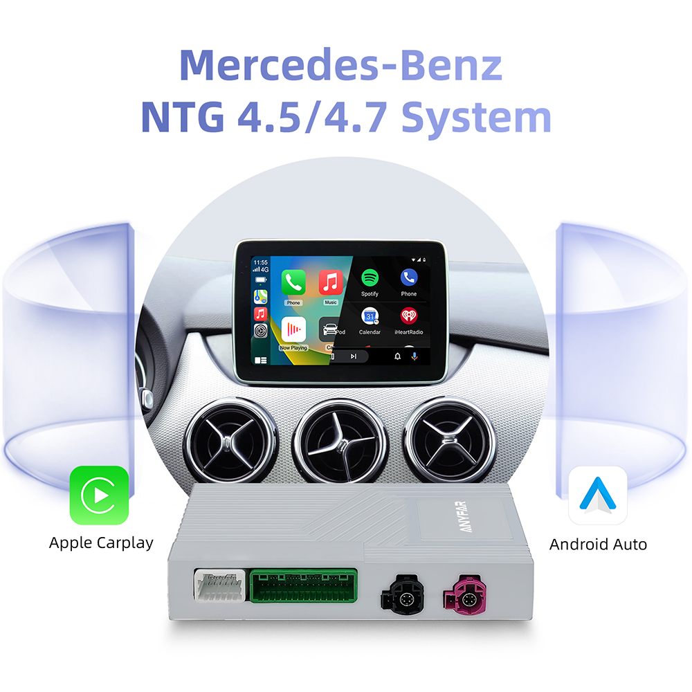 Carplay Retrofit Kit for Mercedes-Benz NTG 4.5/4.7