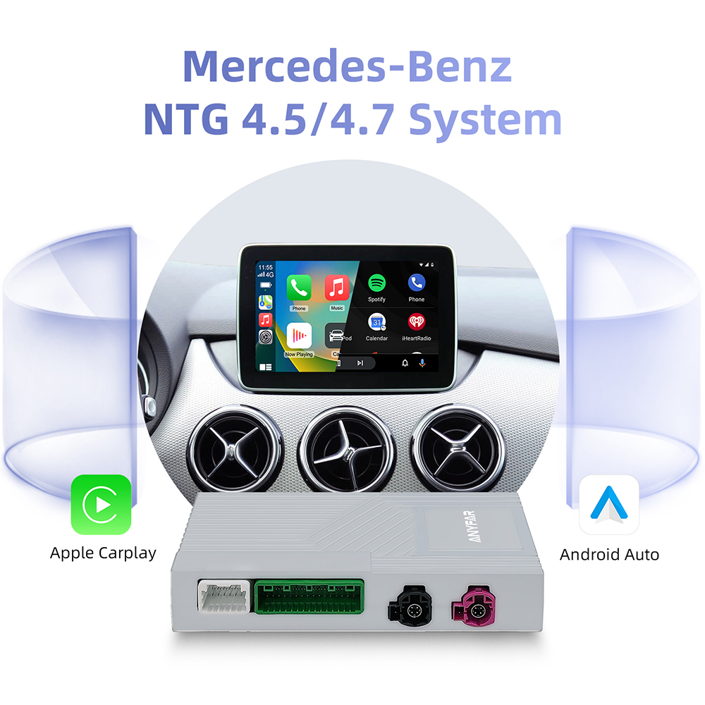 Carplay Retrofit Kit for Mercedes-Benz NTG 4.5/4.7