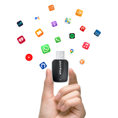 Online Upgrade Wireless CarPlay & Android Auto Adapter