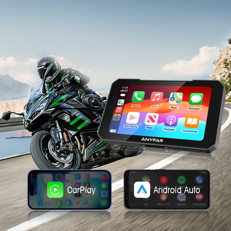 5 Inch IP67 Waterproof Motorcycle Screen