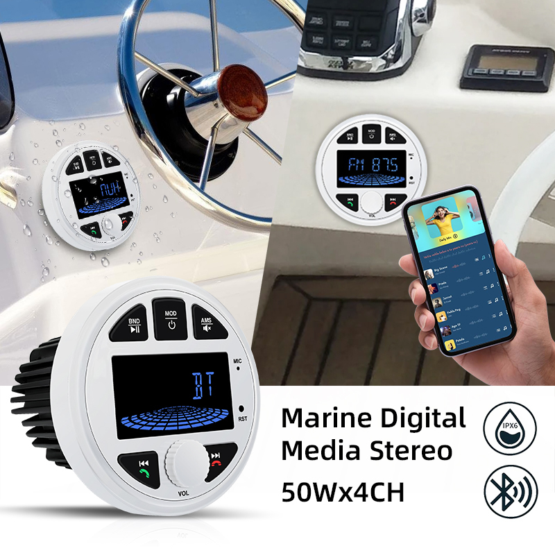 Marine Gauge Receiver IP6X Waterproof