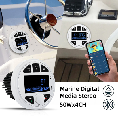 Marine Gauge Receiver IP6X Waterproof