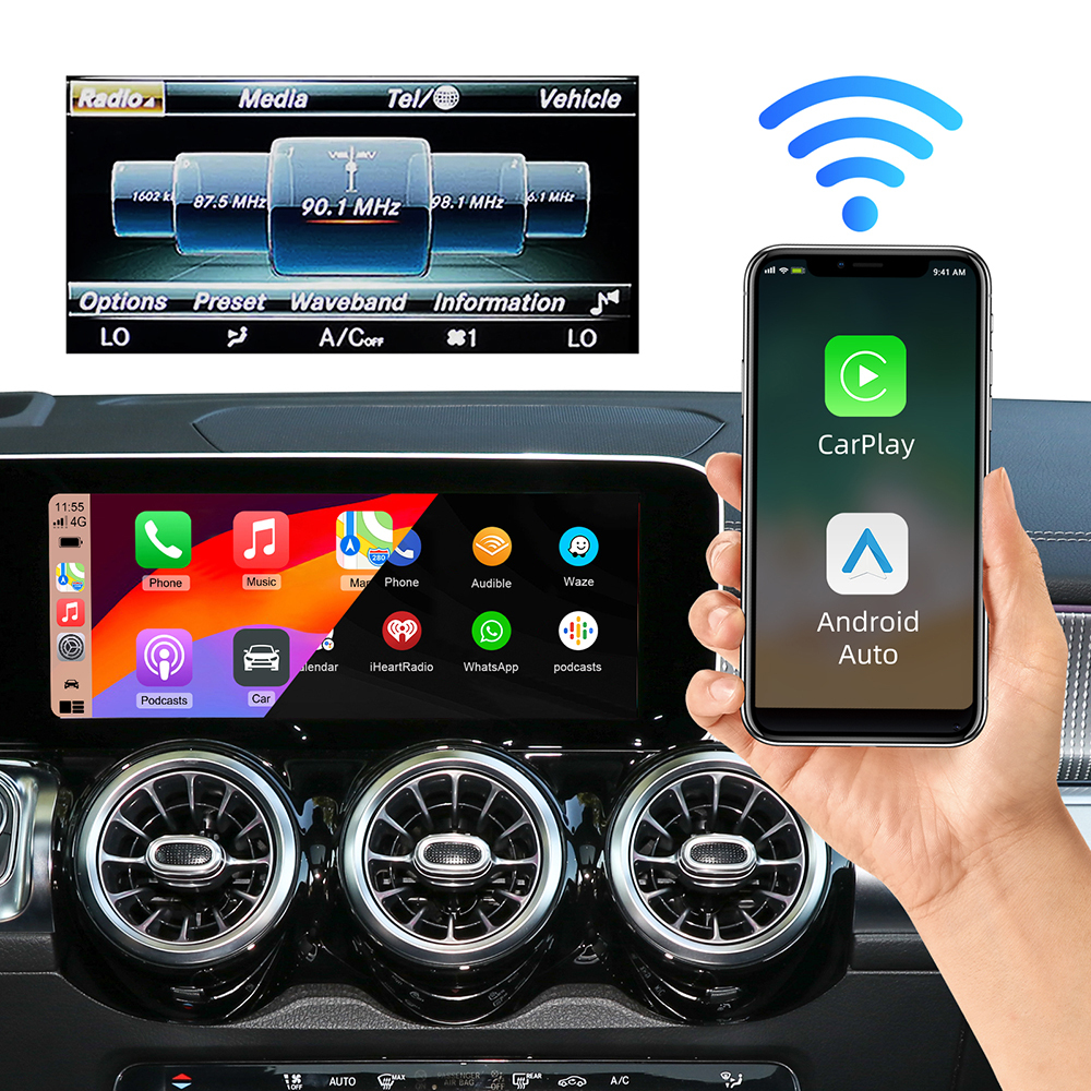 Carplay Retrofit Kit for Mercedes-Benz NTG 5.0/5.1