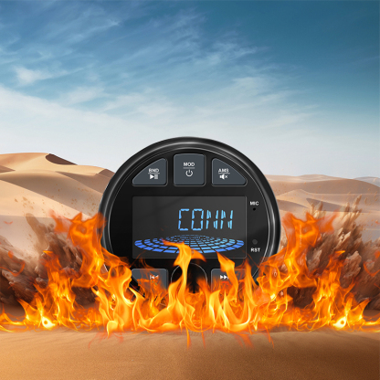 Waterproof Bluetooth Marine Stereo Receiver