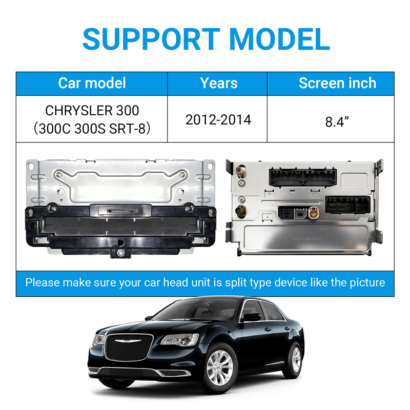 Wireless Android Auto Carplay Decoder for Chrysler