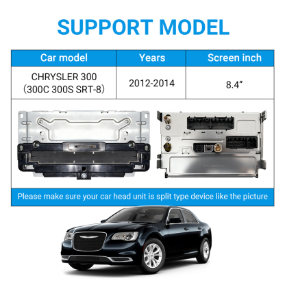 Wireless Android Auto Carplay Decoder for Chrysler